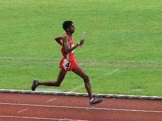 Andre Kumar 4x400 m